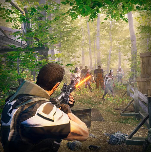 dead target god mod apk zombie